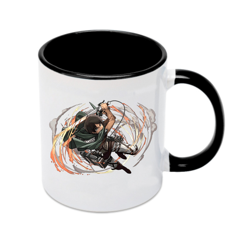 （画像用） 進撃の巨人 エレン･イェーガー Attack on Titan Eren Jäger カラーマグカップ