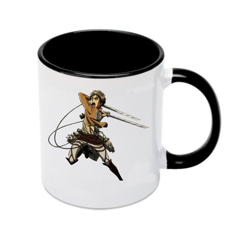 （画像用） 進撃の巨人 エレン･イェーガー Attack on Titan Eren Jäger カラーマグカップ