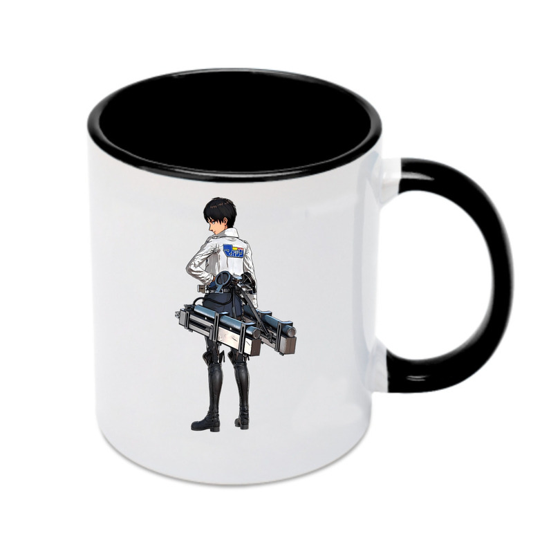（画像用） 進撃の巨人 エレン･イェーガー Attack on Titan Eren Jäger カラーマグカップ