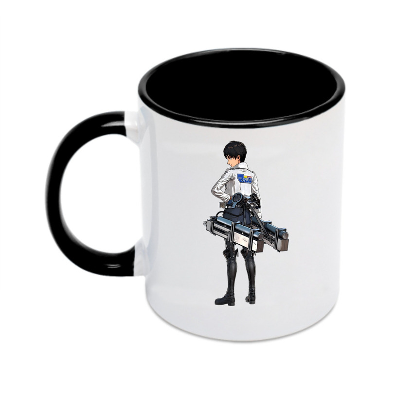 （画像用） 進撃の巨人 エレン･イェーガー Attack on Titan Eren Jäger カラーマグカップ