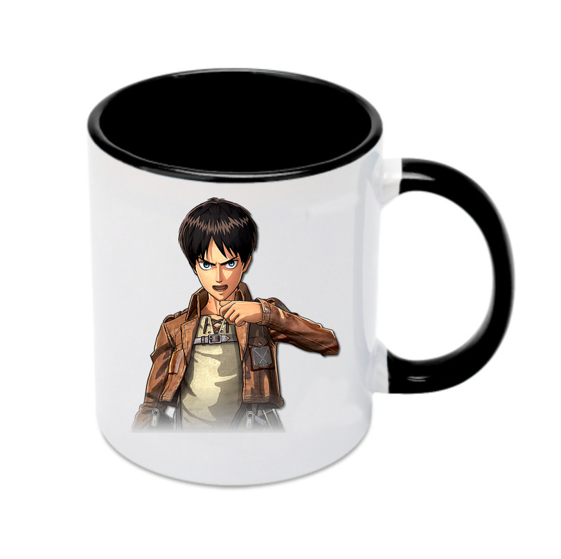 （画像用） 進撃の巨人 エレン･イェーガー Attack on Titan Eren Jäger カラーマグカップ