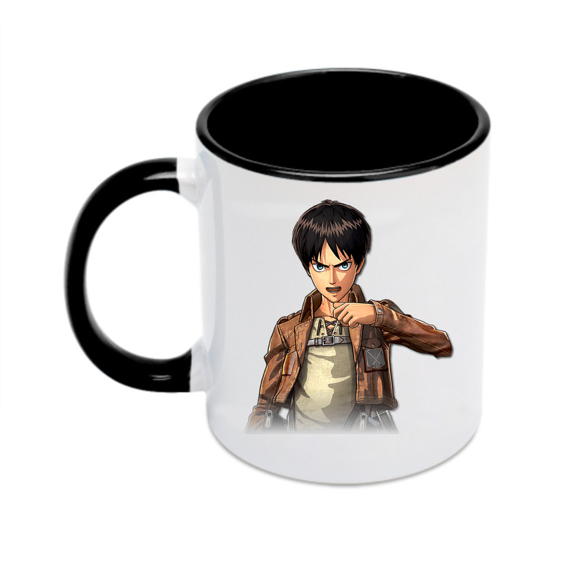 （画像用） 進撃の巨人 エレン･イェーガー Attack on Titan Eren Jäger カラーマグカップ