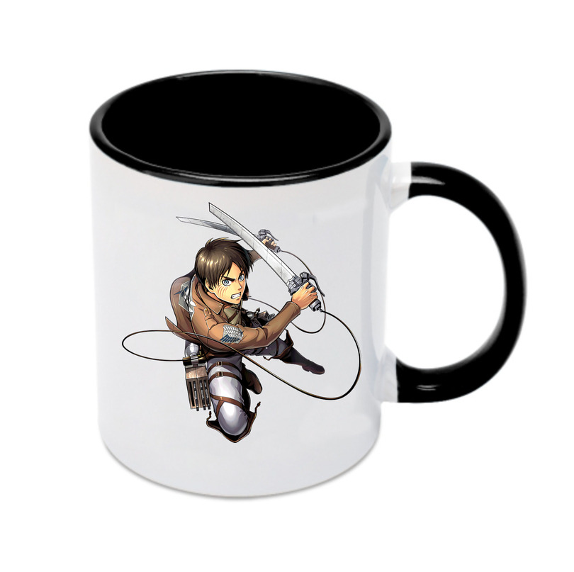 （画像用） 進撃の巨人 エレン･イェーガー Attack on Titan Eren Jäger カラーマグカップ