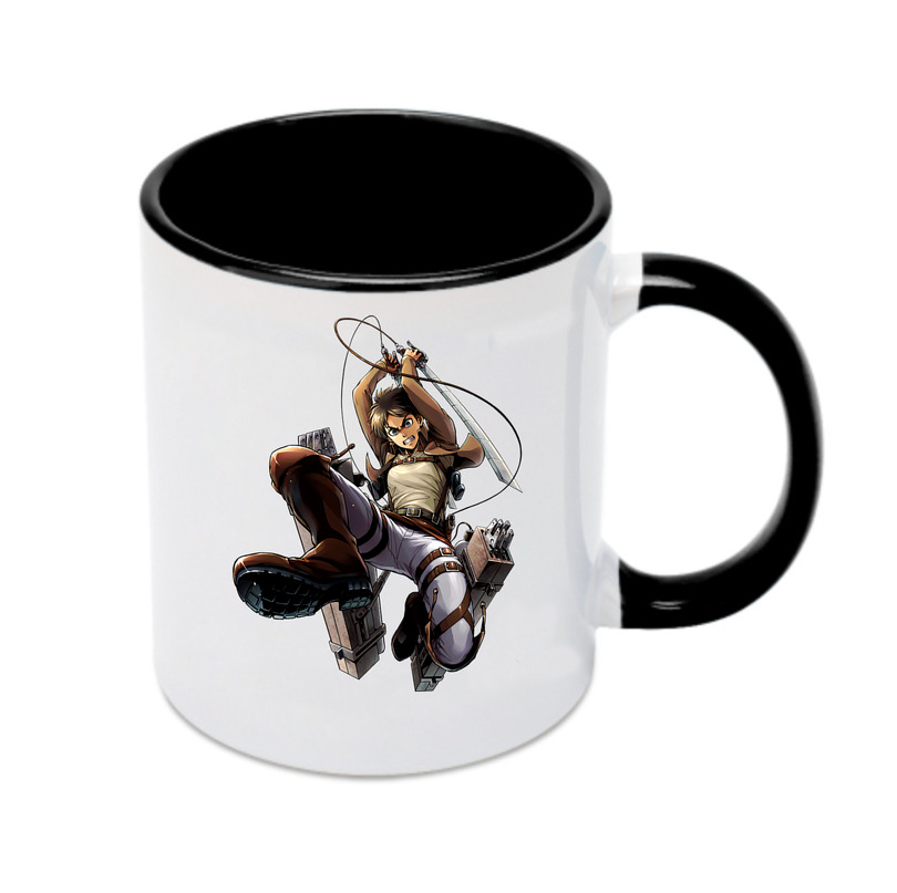 （画像用） 進撃の巨人 エレン･イェーガー Attack on Titan Eren Jäger カラーマグカップ