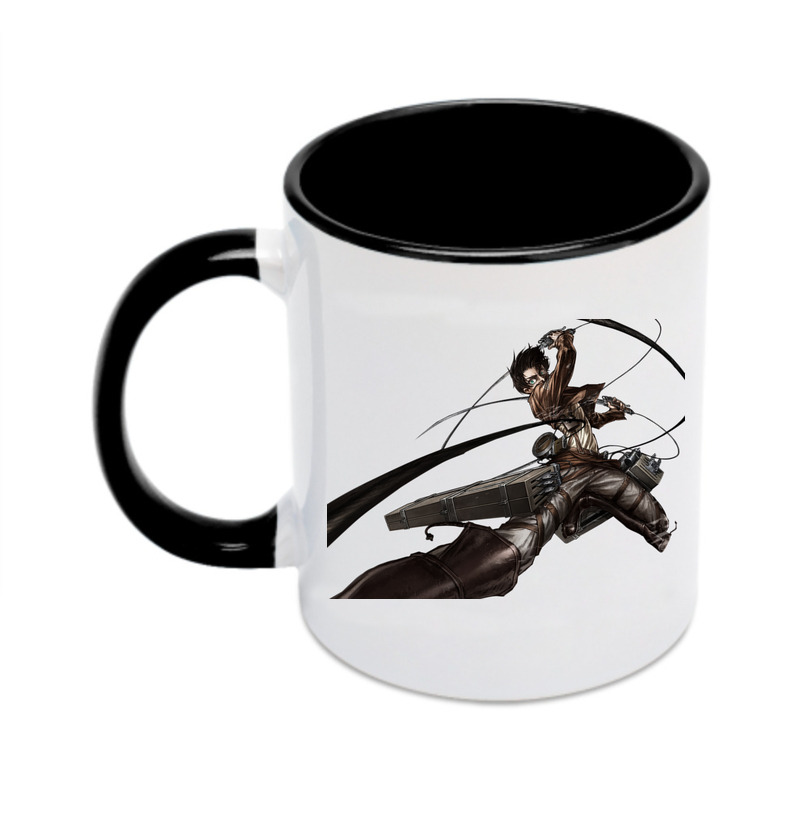 （画像用） 進撃の巨人 エレン･イェーガー Attack on Titan Eren Jäger カラーマグカップ