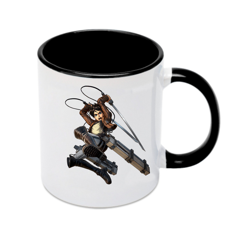 （画像用） 進撃の巨人 エレン･イェーガー Attack on Titan Eren Jäger カラーマグカップ