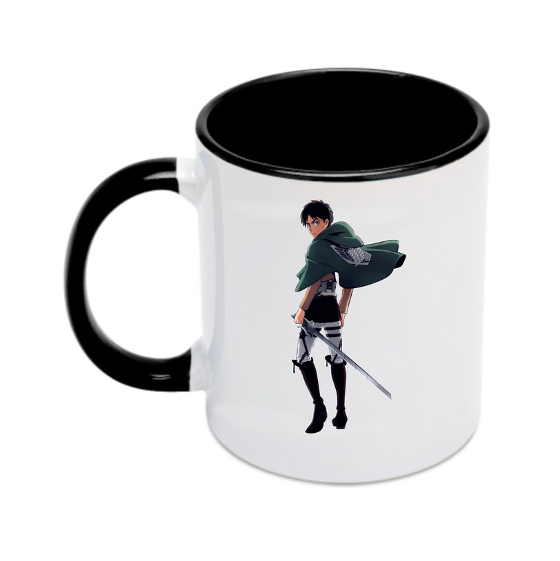 （画像用） 進撃の巨人 エレン･イェーガー Attack on Titan Eren Jäger カラーマグカップ