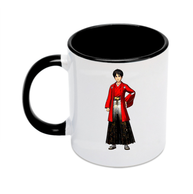 （画像用） 進撃の巨人 エレン･イェーガー Attack on Titan Eren Jäger カラーマグカップ