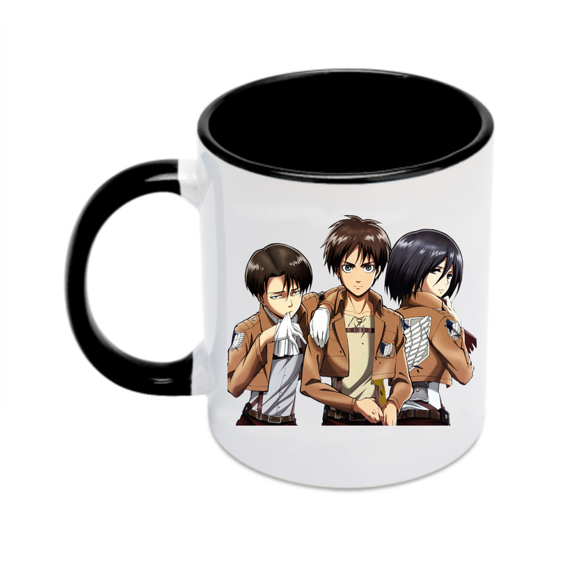 （画像用） 進撃の巨人 エレン･イェーガー Attack on Titan Eren Jäger カラーマグカップ