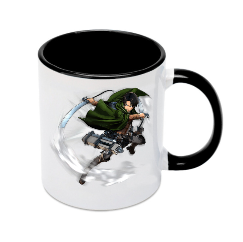 （画像用） 進撃の巨人 リヴァイ·アッカーマン Attack on Titan Levi Ackerman カラーマグカップ