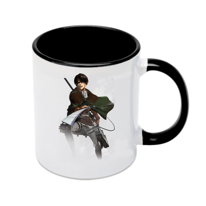 （画像用） 進撃の巨人 リヴァイ·アッカーマン Attack on Titan Levi Ackerman カラーマグカップ