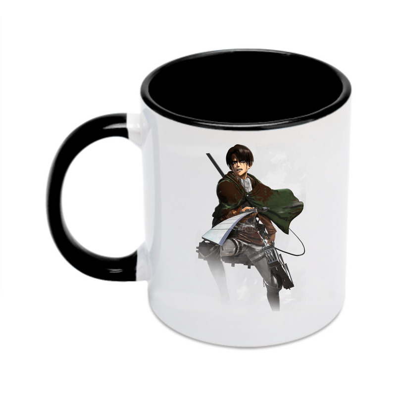 （画像用） 進撃の巨人 リヴァイ·アッカーマン Attack on Titan Levi Ackerman カラーマグカップ