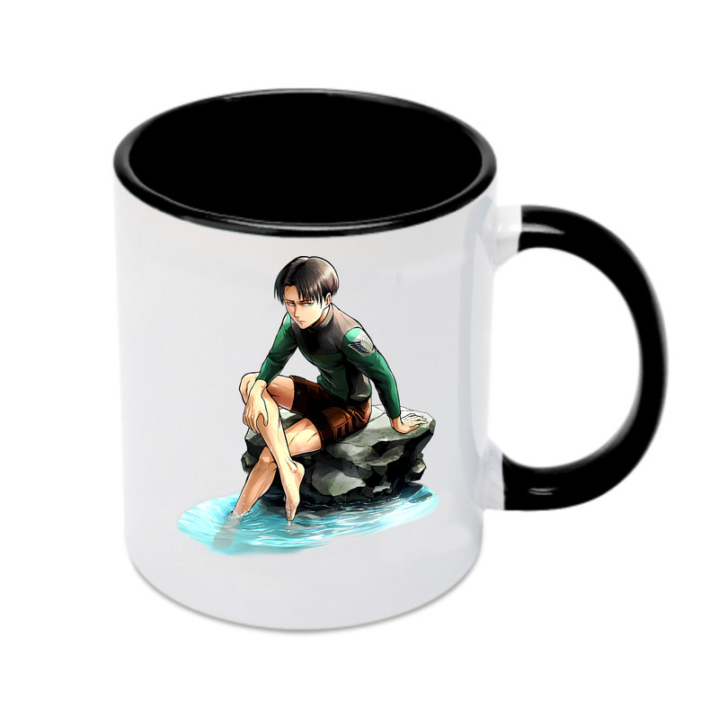 （画像用） 進撃の巨人 リヴァイ·アッカーマン Attack on Titan Levi Ackerman カラーマグカップ