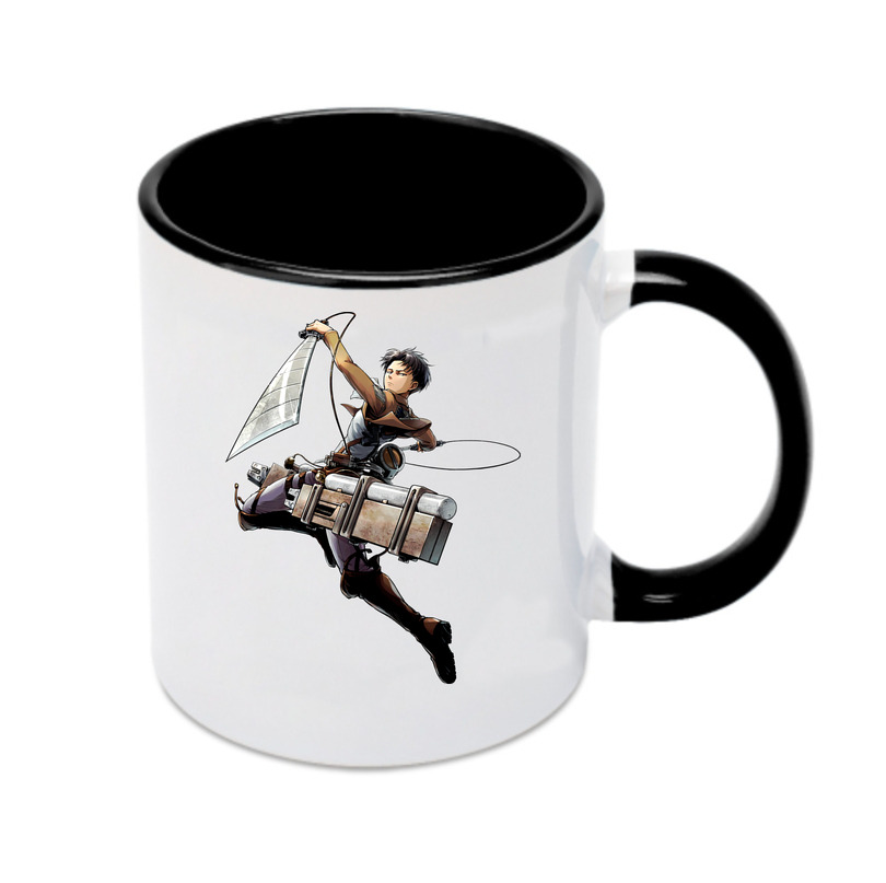 （画像用） 進撃の巨人 リヴァイ·アッカーマン Attack on Titan Levi Ackerman カラーマグカップ