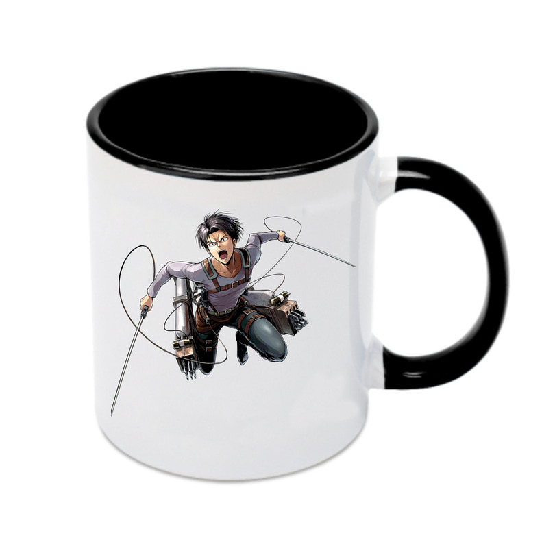 （画像用） 進撃の巨人 リヴァイ·アッカーマン Attack on Titan Levi Ackerman カラーマグカップ