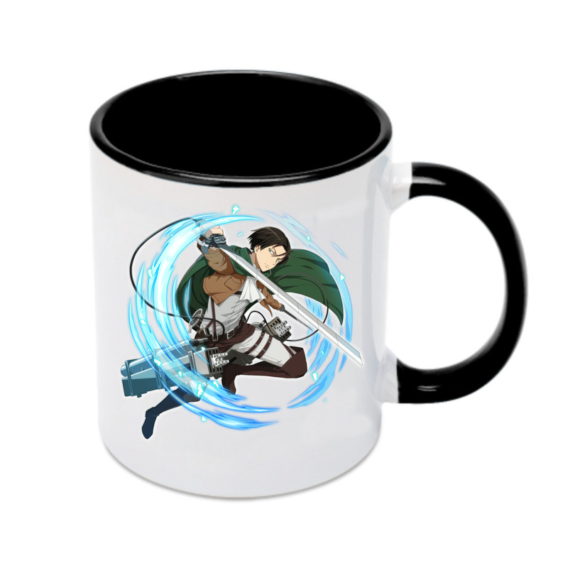 （画像用） 進撃の巨人 リヴァイ·アッカーマン Attack on Titan Levi Ackerman カラーマグカップ