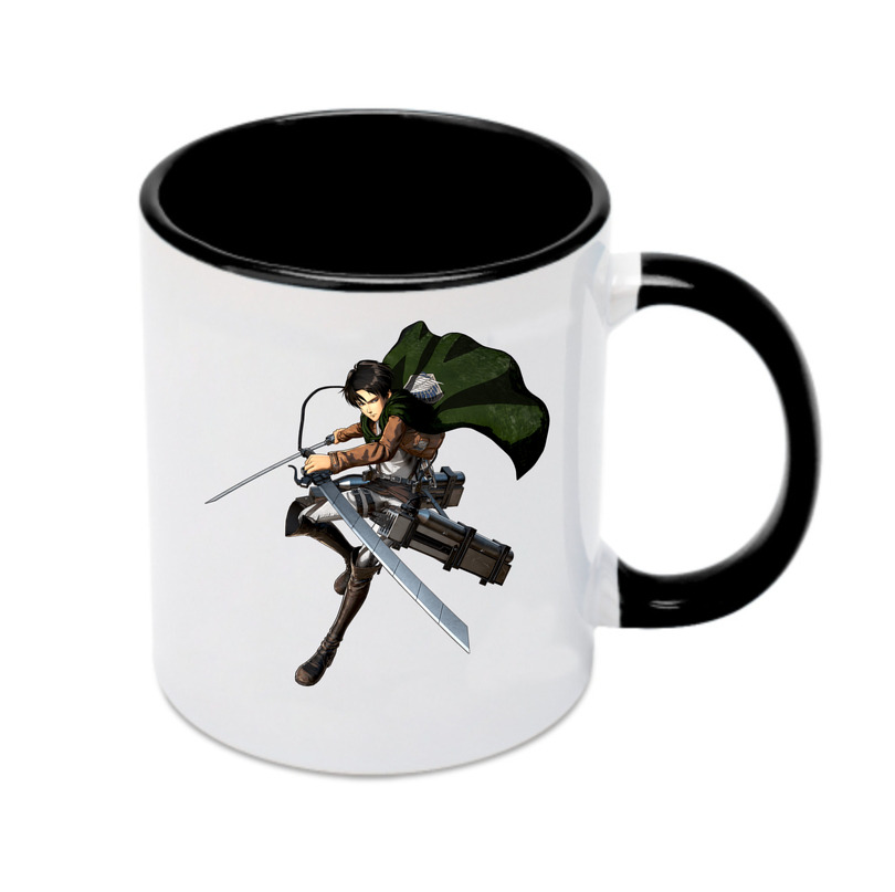 （画像用） 進撃の巨人 リヴァイ·アッカーマン Attack on Titan Levi Ackerman カラーマグカップ