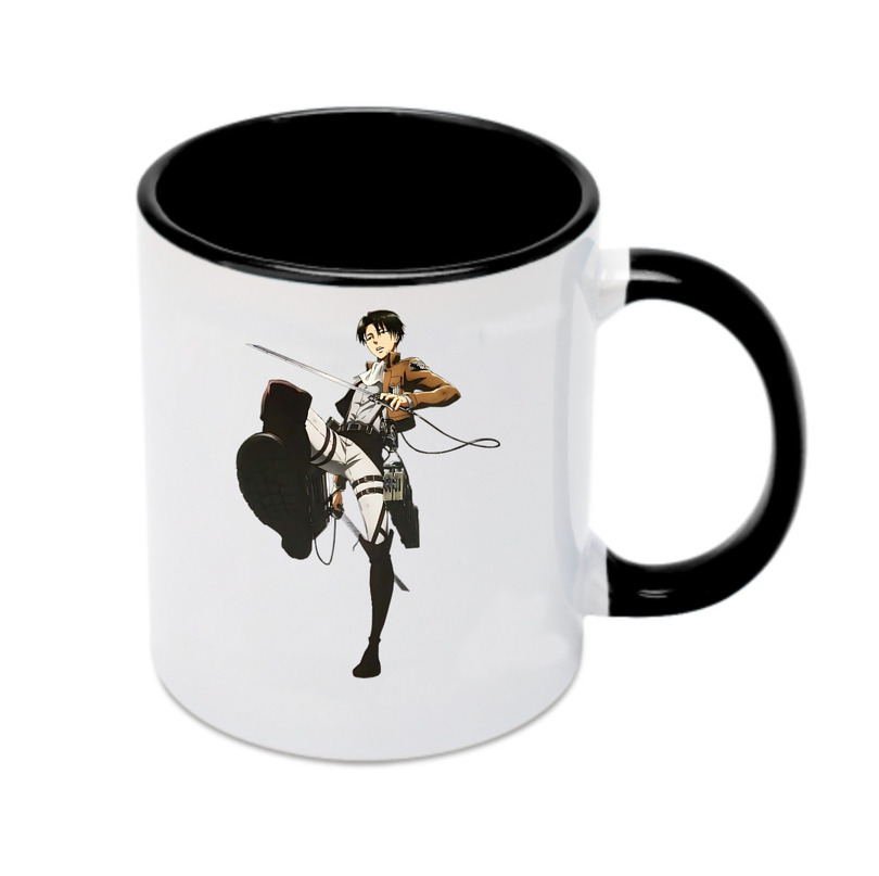 （画像用） 進撃の巨人 リヴァイ·アッカーマン Attack on Titan Levi Ackerman カラーマグカップ