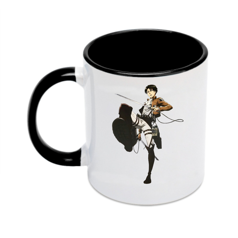 （画像用） 進撃の巨人 リヴァイ·アッカーマン Attack on Titan Levi Ackerman カラーマグカップ