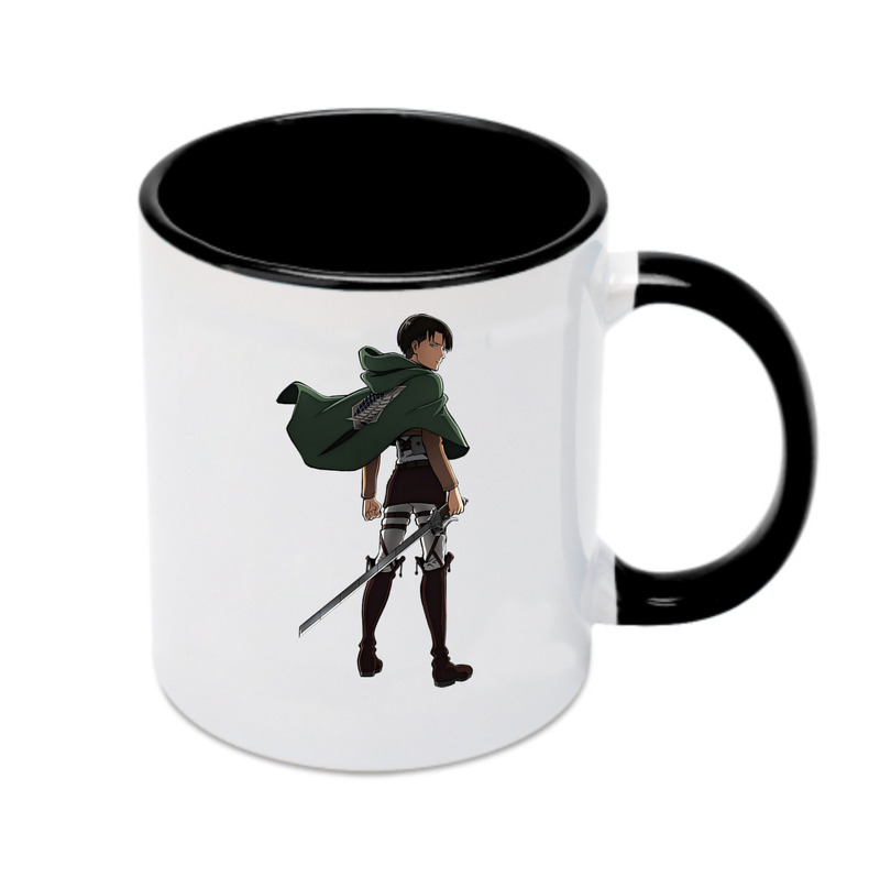（画像用） 進撃の巨人 リヴァイ·アッカーマン Attack on Titan Levi Ackerman カラーマグカップ