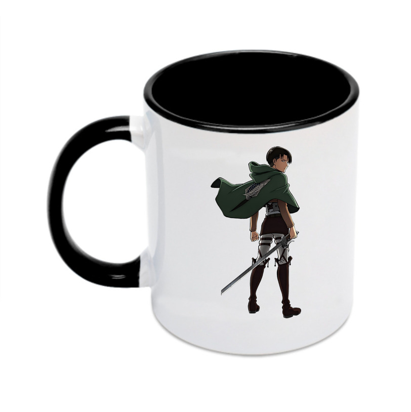 （画像用） 進撃の巨人 リヴァイ·アッカーマン Attack on Titan Levi Ackerman カラーマグカップ