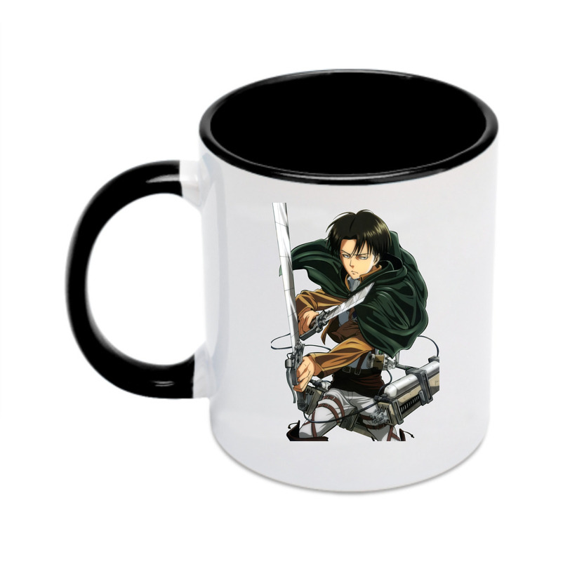 （画像用） 進撃の巨人 リヴァイ·アッカーマン Attack on Titan Levi Ackerman カラーマグカップ