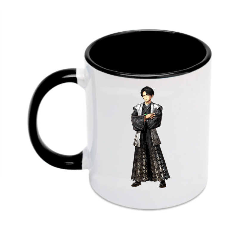 （画像用） 進撃の巨人 リヴァイ·アッカーマン Attack on Titan Levi Ackerman カラーマグカップ