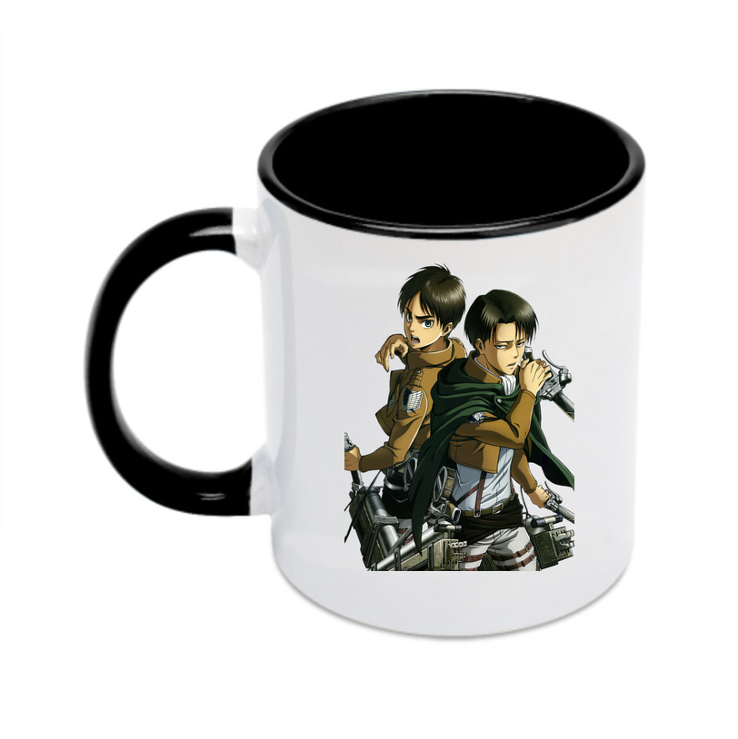 （画像用） 進撃の巨人 リヴァイ·アッカーマン Attack on Titan Levi Ackerman カラーマグカップ