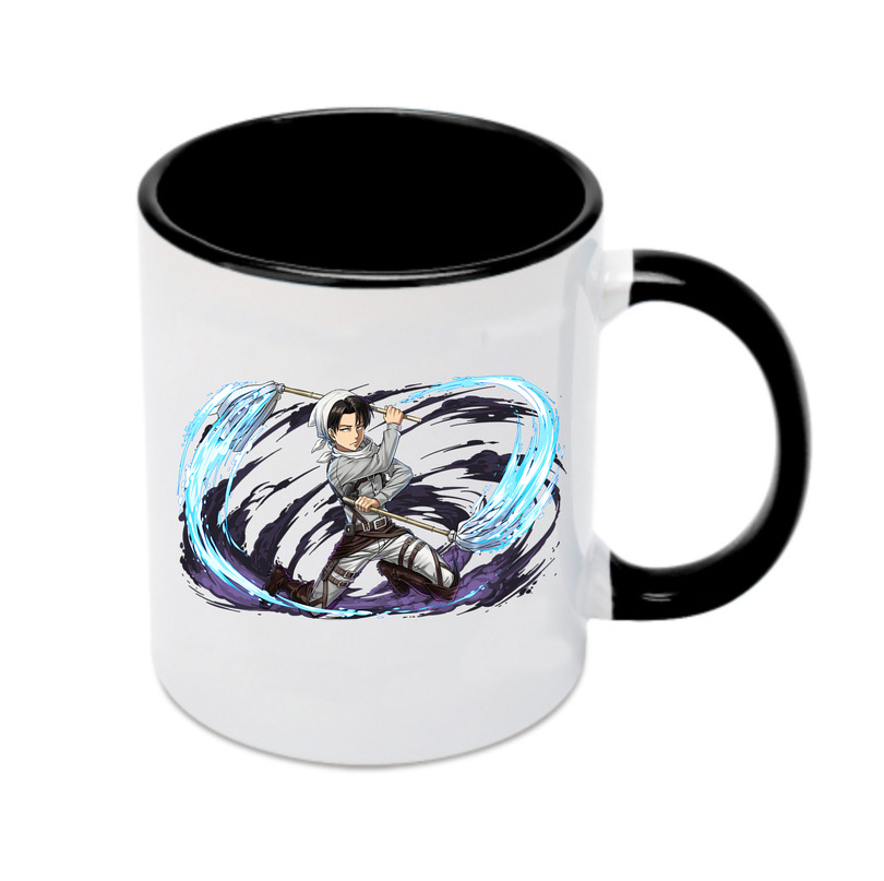 （画像用） 進撃の巨人 リヴァイ·アッカーマン Attack on Titan Levi Ackerman カラーマグカップ