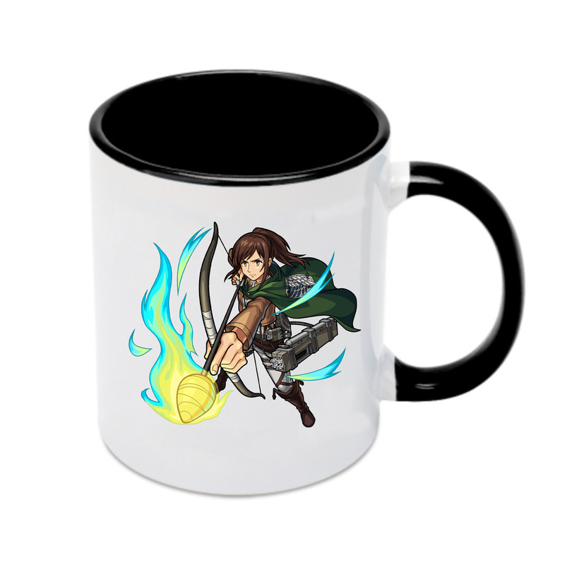 （画像用） 進撃の巨人 サシャ·ブラウス Attack on Titan Sasha Blaus カラーマグカップ