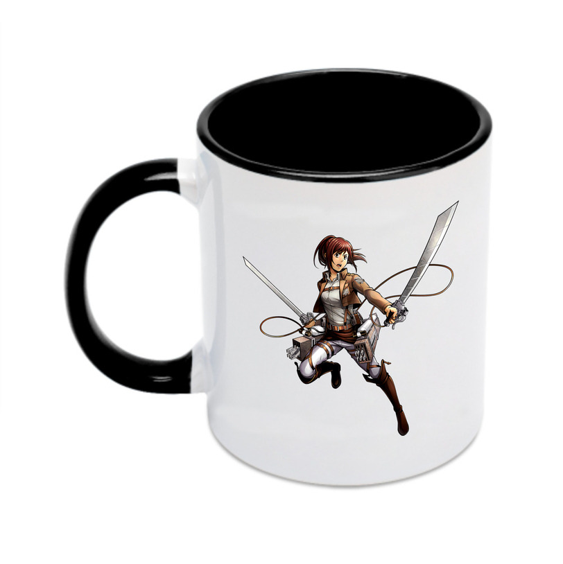 （画像用） 進撃の巨人 サシャ·ブラウス Attack on Titan Sasha Blaus カラーマグカップ