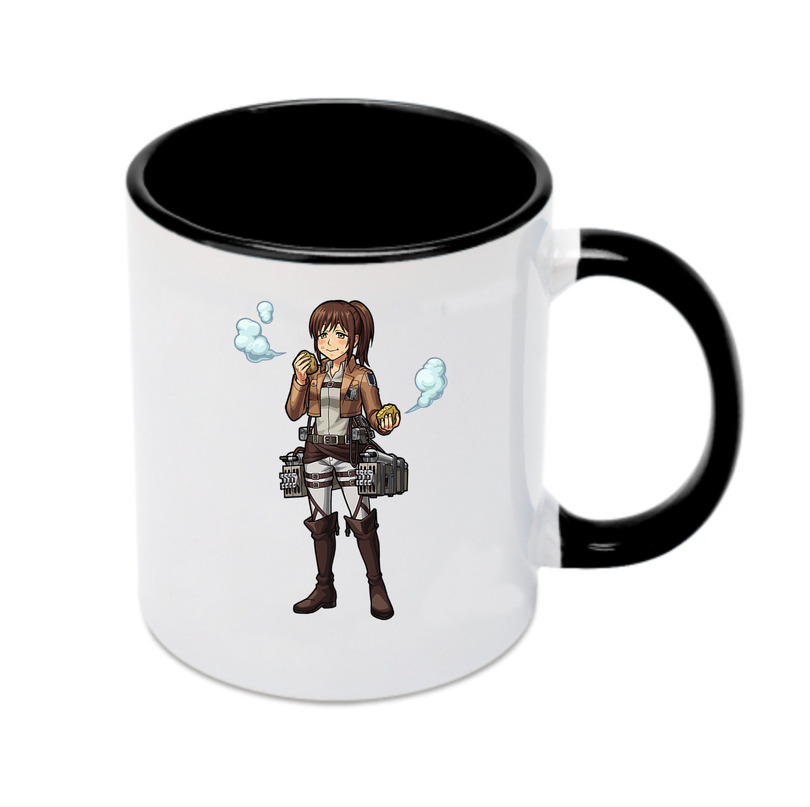 （画像用） 進撃の巨人 サシャ·ブラウス Attack on Titan Sasha Blaus カラーマグカップ