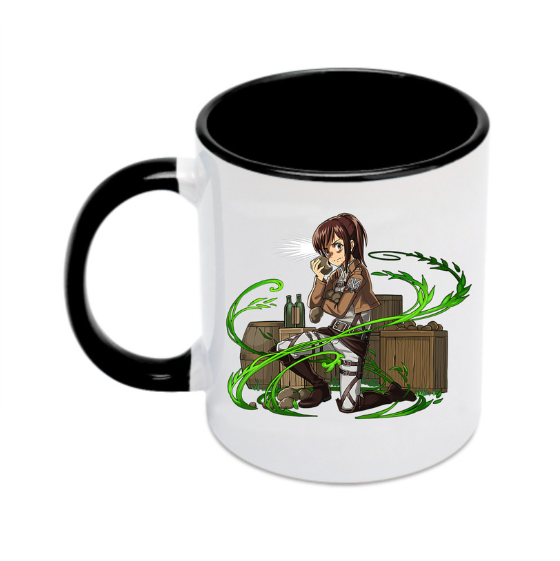 （画像用） 進撃の巨人 サシャ·ブラウス Attack on Titan Sasha Blaus カラーマグカップ