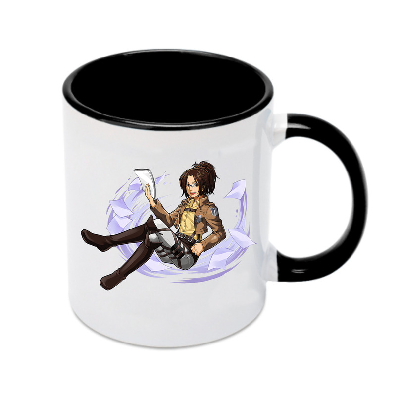 （画像用） 進撃の巨人 ハンジ·ゾエ Attack on Titan Hanji Zoe カラーマグカップ