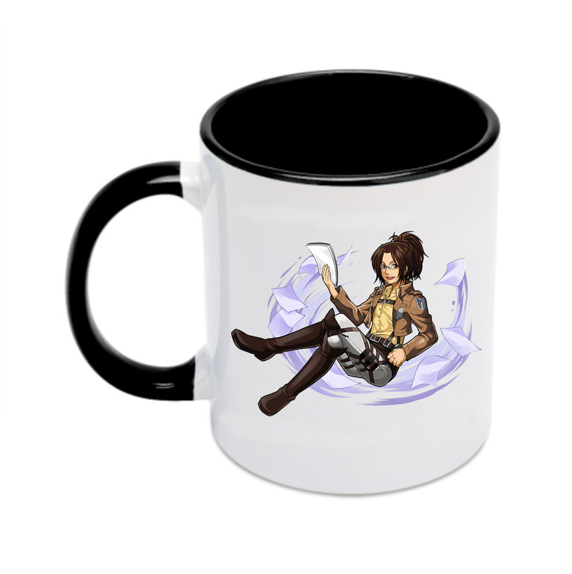 （画像用） 進撃の巨人 ハンジ·ゾエ Attack on Titan Hanji Zoe カラーマグカップ