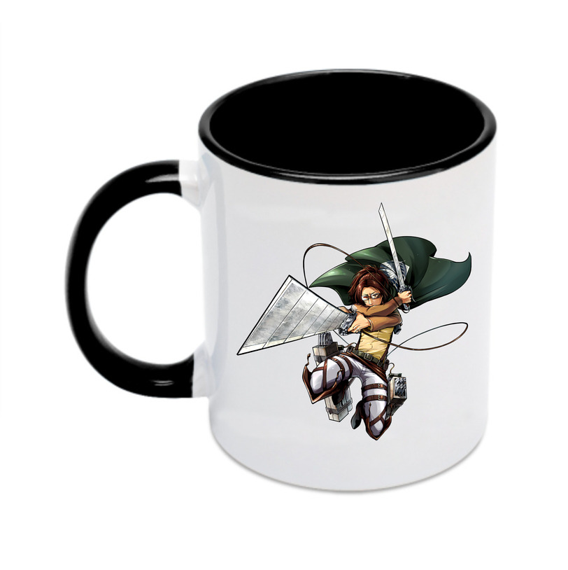 （画像用） 進撃の巨人 ハンジ·ゾエ Attack on Titan Hanji Zoe カラーマグカップ