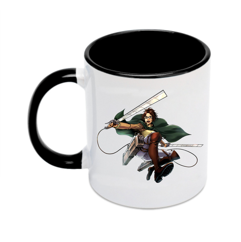 （画像用） 進撃の巨人 ハンジ·ゾエ Attack on Titan Hanji Zoe カラーマグカップ