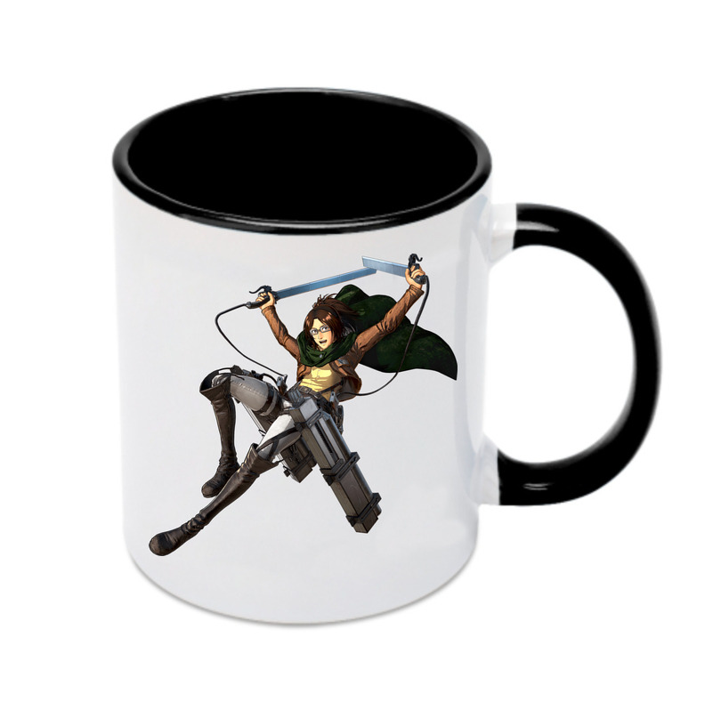 （画像用） 進撃の巨人 ハンジ·ゾエ Attack on Titan Hanji Zoe カラーマグカップ