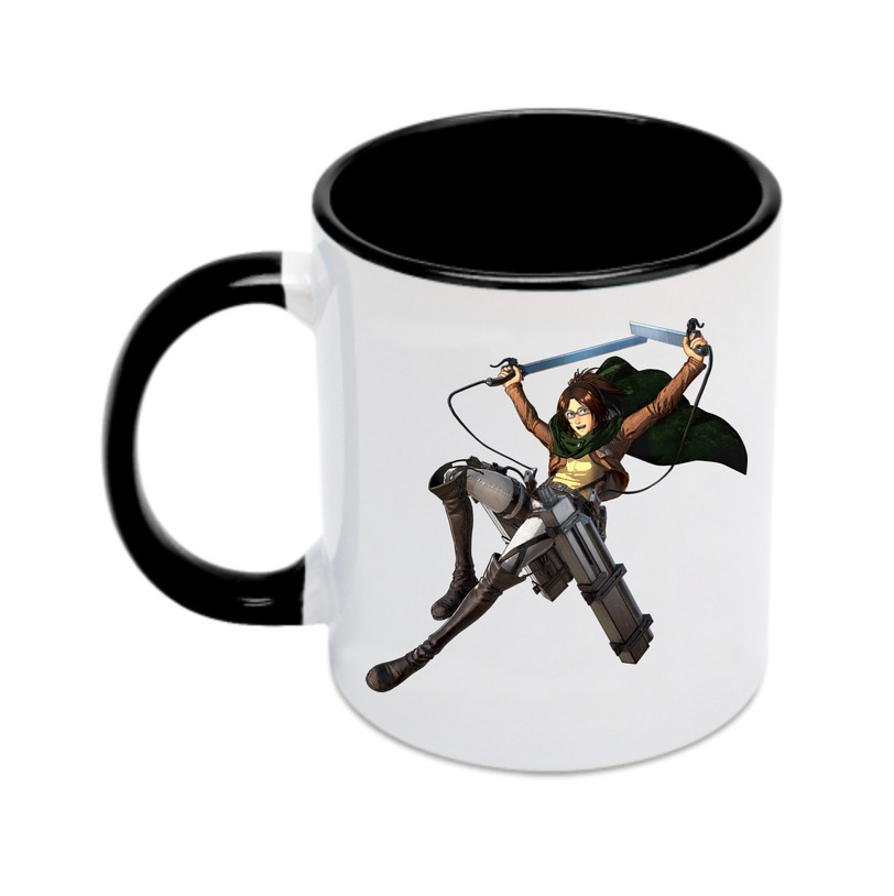 （画像用） 進撃の巨人 ハンジ·ゾエ Attack on Titan Hanji Zoe カラーマグカップ