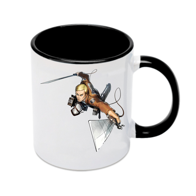（画像用） 進撃の巨人 エルヴィン・スミス Attack on Titan Erwin Smith カラーマグカップ