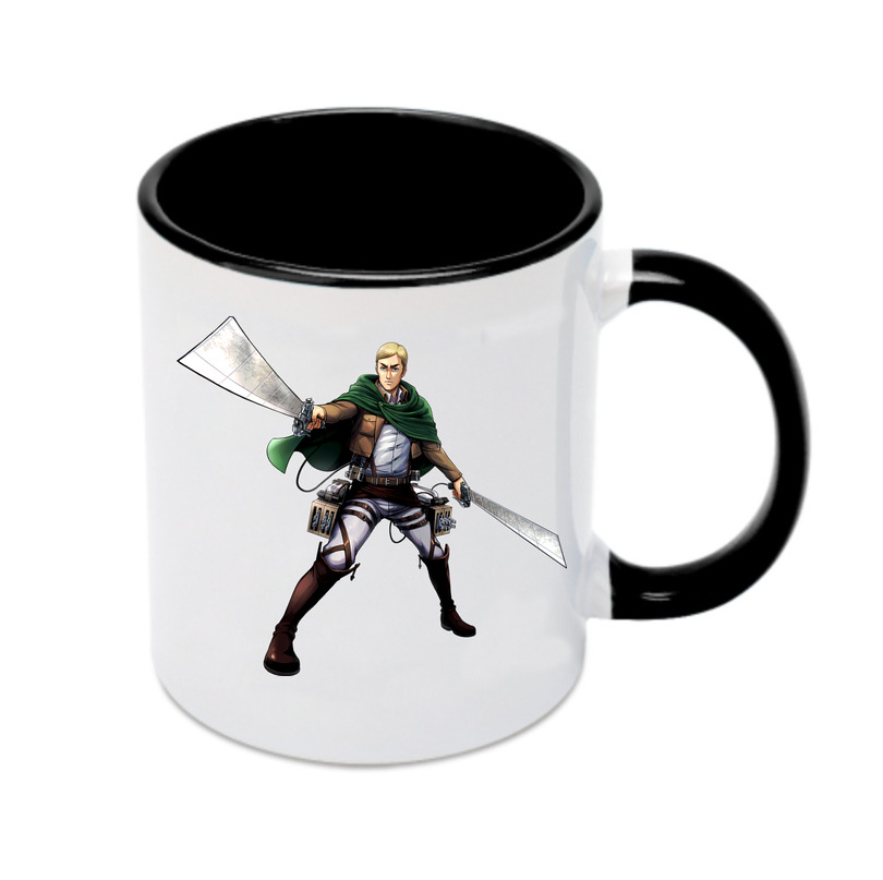 （画像用） 進撃の巨人 エルヴィン・スミス Attack on Titan Erwin Smith カラーマグカップ