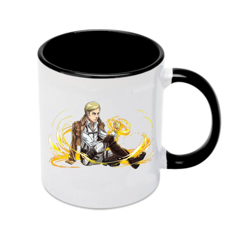 （画像用） 進撃の巨人 エルヴィン・スミス Attack on Titan Erwin Smith カラーマグカップ
