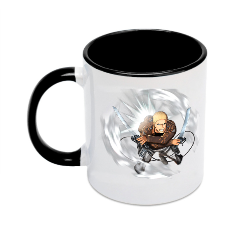 （画像用） 進撃の巨人 ライナー・ブラウン Attack on Titan Reiner Braun カラーマグカップ