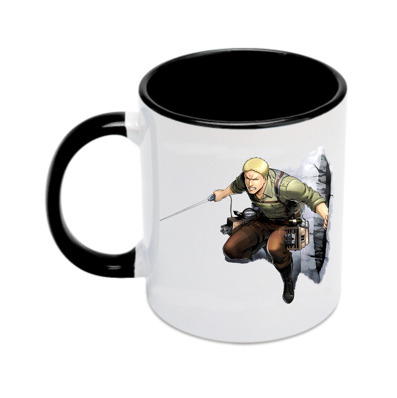 （画像用） 進撃の巨人 ライナー・ブラウン Attack on Titan Reiner Braun カラーマグカップ