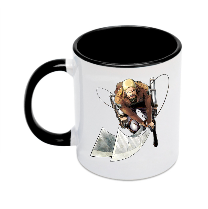 （画像用） 進撃の巨人 ライナー・ブラウン Attack on Titan Reiner Braun カラーマグカップ