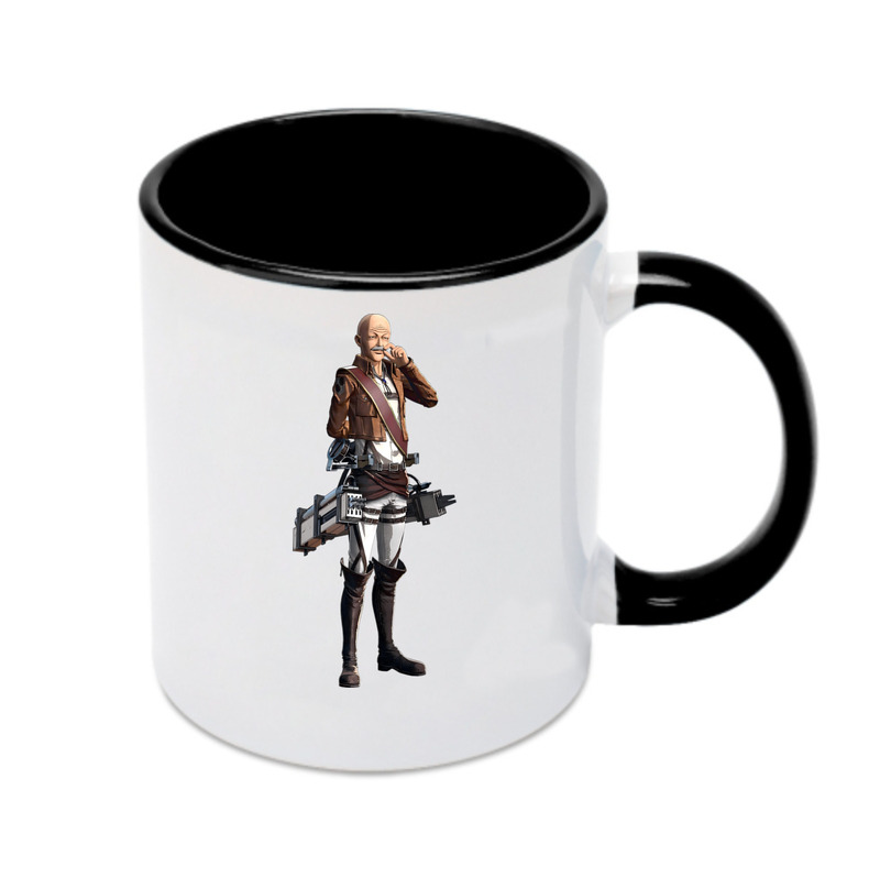 （画像用） 進撃の巨人 ドット·ピクシス Attack on Titan Dot Pixis カラーマグカップ