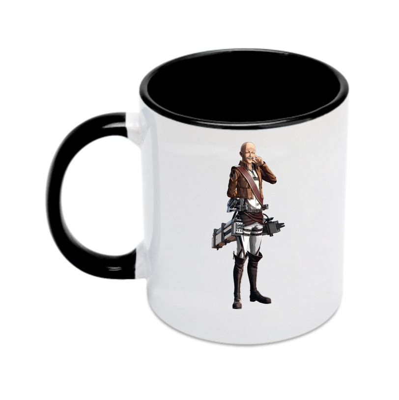 （画像用） 進撃の巨人 ドット·ピクシス Attack on Titan Dot Pixis カラーマグカップ