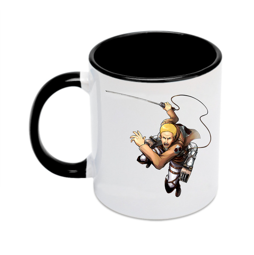 （画像用） 進撃の巨人 ハンネス Attack on Titan Hannes カラーマグカップ