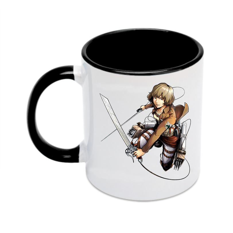 （画像用） 進撃の巨人 ヒツチ Attack on Titan Hitch カラーマグカップ