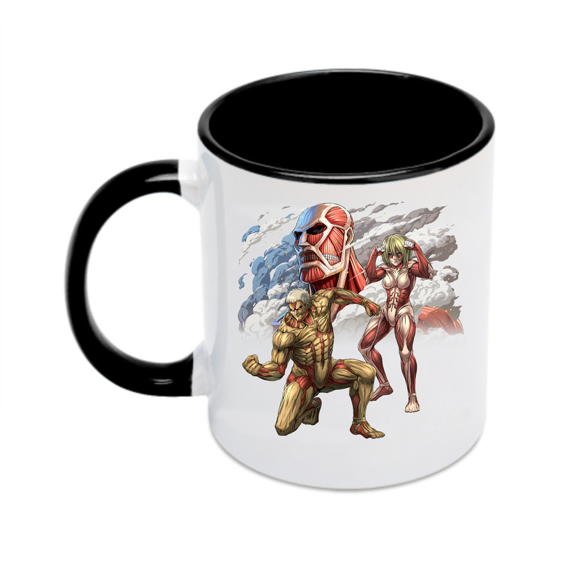 （画像用） 進撃の巨人 Attack on Titan カラーマグカップ